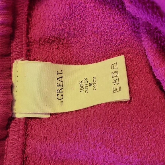The Great. Stadium Joggers in Fuschia 1/Small NWT HTF - Picture 7 of 10